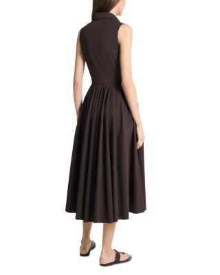 Poplin Midi Shirt Dress