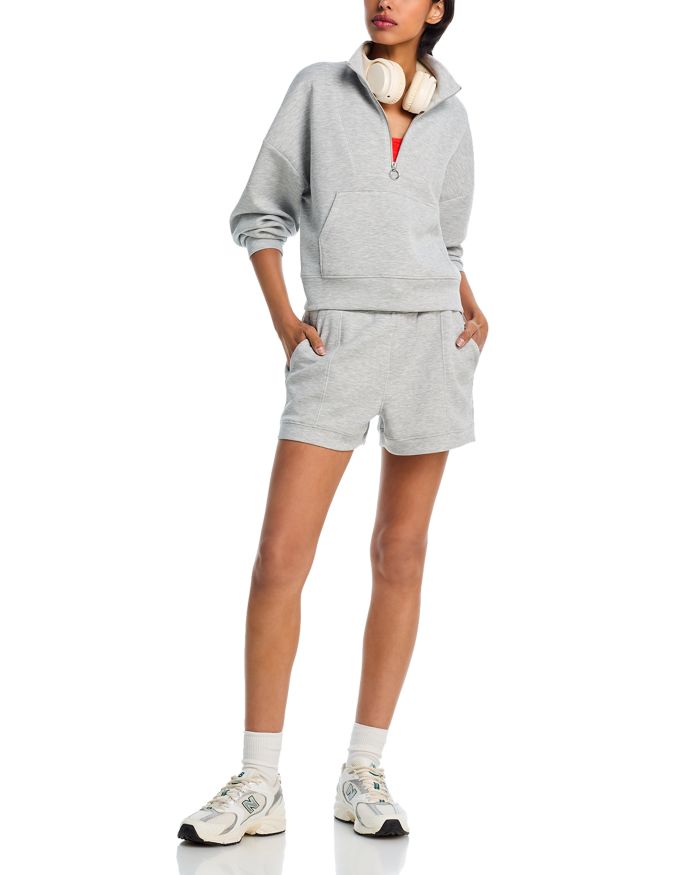 Long Sleeve Cropped Pullover Sweatshirt - Exclusive