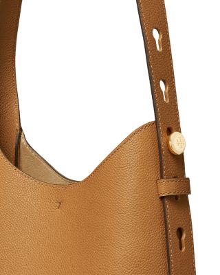 Romy Small Leather Hobo Bag