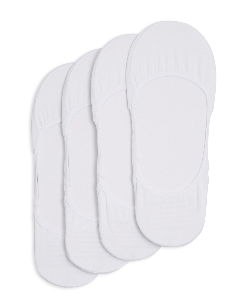 Calvin Klein Sock Liners, Pack Of 4 In White