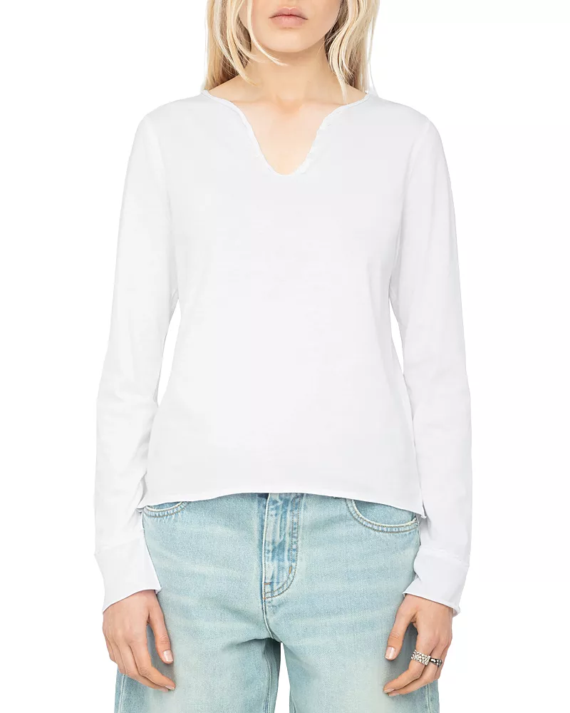 Zadig & Voltaire Tunisian Long Sleeve Tee