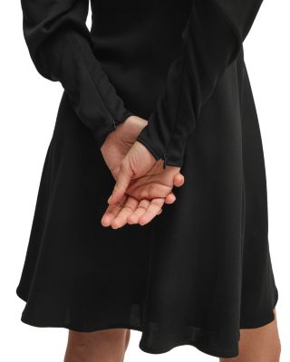 Dimkai Wrap Effect Mini Dress