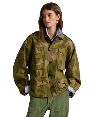 Ralph Lauren - Printed Cropped Field Jacket