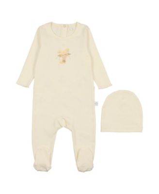 Pouf Baby - Unisex Pouf Hot Air Balloon Footie with Hat
