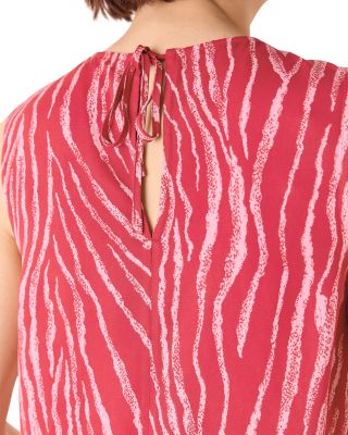 Zebra Layered Tank Top