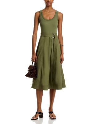 Ennis Mixed Media Dress