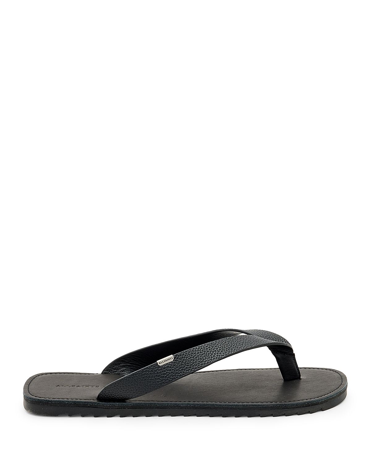 Allsaints Men's Sydney Leather Flip Sandals
