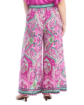 Plus Size Wide Leg Pants