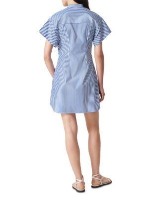 Gretchen Stripe Poplin Dress