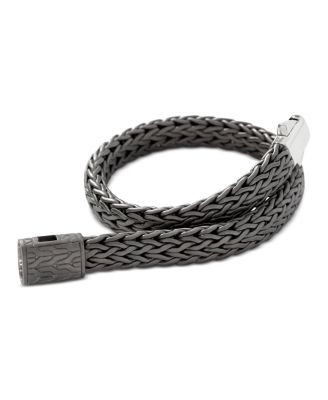 Men's Sterling Silver Icon Bracelet, 7.5mm