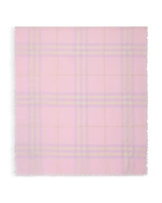 Burberry - Wide Check Lightweight Wool Scarf