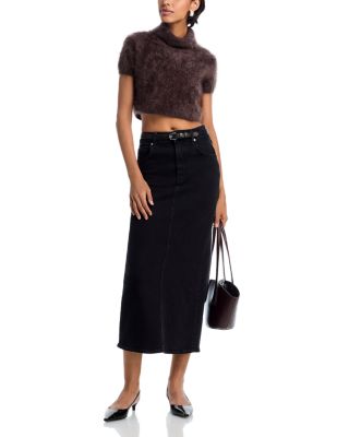 The Teddy Cashmere Cropped Turtleneck Sweater