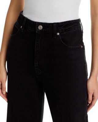 The Streamline High Rise Straight Leg Jeans in Sutro