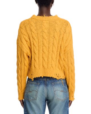 Boxy Cable Sweater