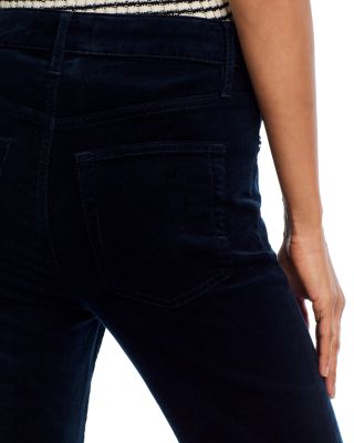 The Reboot High Rise Corduroy Jeans in Navy