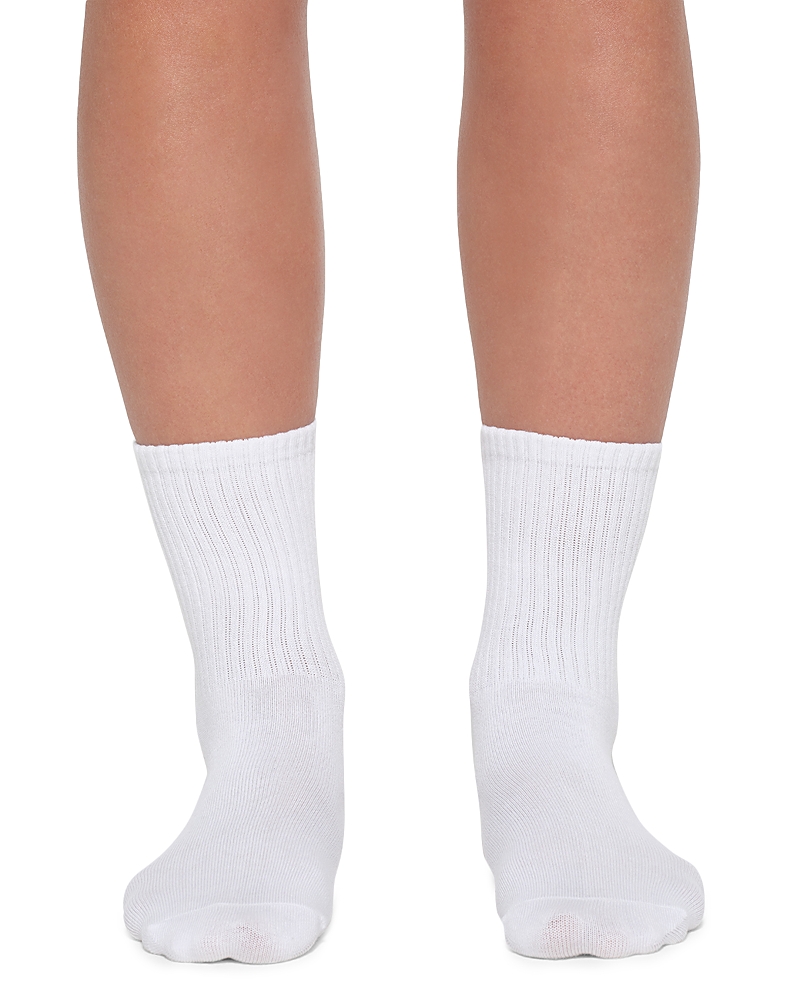 Skims Sport Crew Socks, Pack Of 3