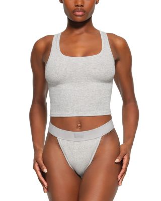Cotton Rib Tank Top   