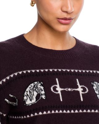 100% Cashmere Horse Sweater - Exclusive