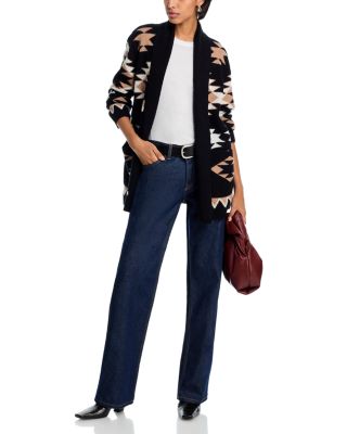 100% Cashmere Aztec Cardigan - Exclusive