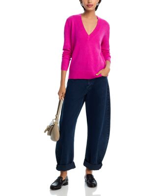 100% Cashmere V Neck Sweater - Exclusive