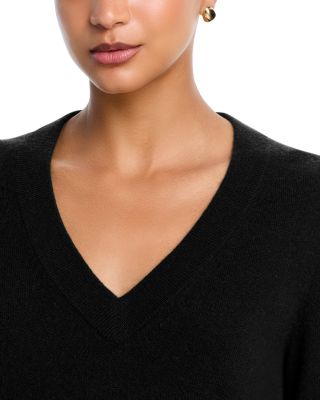 100% Cashmere V Neck Sweater - Exclusive
