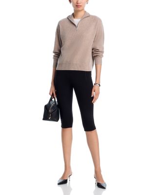 100% Cashmere Quarter Zip Sweater - Exclusive