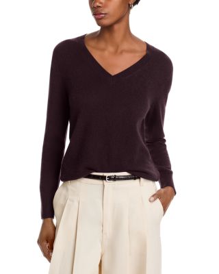 100% Cashmere V Neck Sweater - Exclusive
