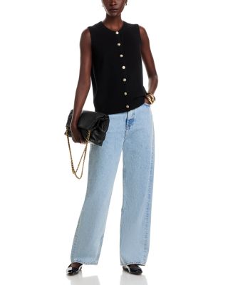 100% Cashmere Crewneck Sweater Vest - Exclusive