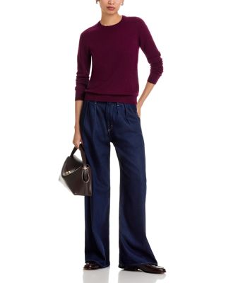 100% Cashmere Crewneck Sweater - Exclusive 