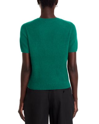 100% Cashmere Short Sleeve Crewneck Sweater - Exclusive