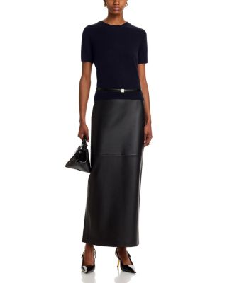 100% Cashmere Short Sleeve Crewneck Sweater - Exclusive