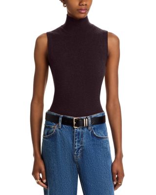 Sleeveless 100% Cashmere Sweater - Exclusive