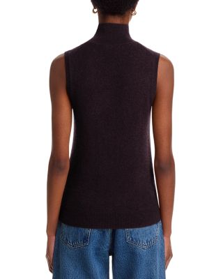 Sleeveless 100% Cashmere Sweater - Exclusive
