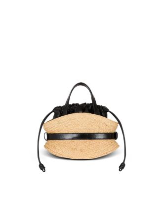 Shuffle Bag in Raffia