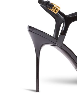 Women's Sync Patent Leather Sandals with Heel