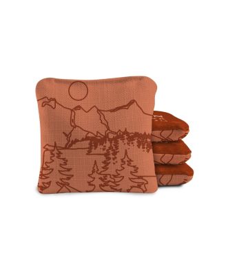 6x6 Rocky Mountain National Park Durasuede + Turbo Polyglide Pilot Versacraft Cornhole Bags
