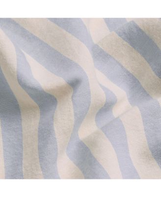 Pembroke Stripe Linen Fitted Sheet, King