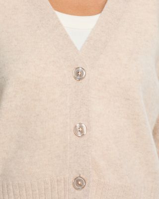 100% Cashmere V Neck Cardigan - Exclusive