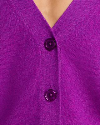100% Cashmere V Neck Cardigan - Exclusive