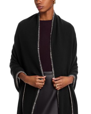 Whipstitch 100% Cashmere Travel Wrap - Exclusive
