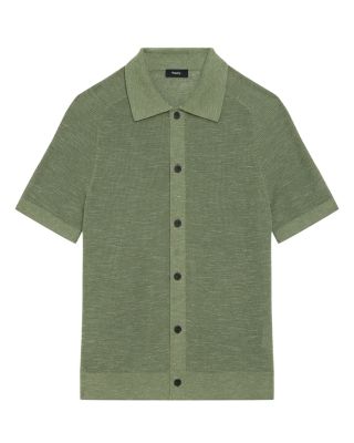 Short Sleeve Linen Button Down Shirt