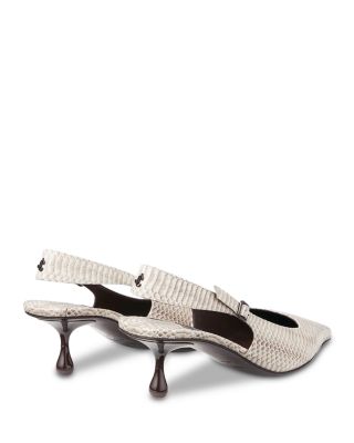 Women's Amel Printed Slingback Pumps