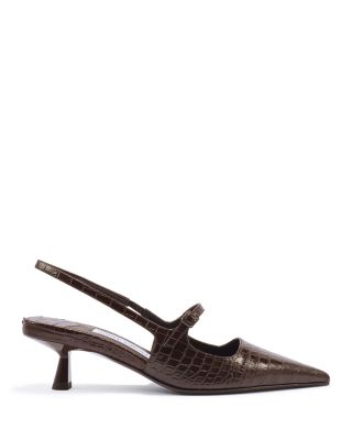 Women&#39;s Didi 45 Embossed Slingback Pumps