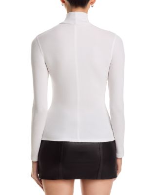 Rib Knit Turtleneck Top