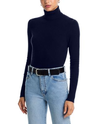 AQUA - 100% Cashmere Turtleneck Sweater - Exclusive