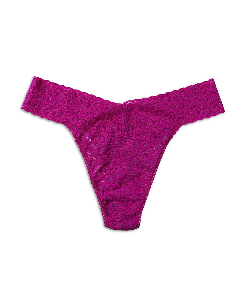Shop Hanky Panky Leopard Lace Original Rise Thong