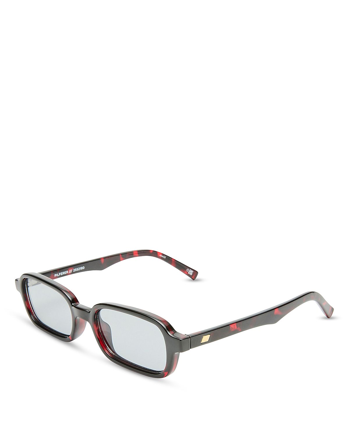 Le Specs Pilferer Rectangle Sunglasses, 53mm
