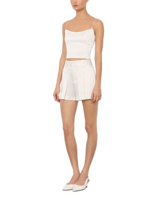 Simon Pleated Shorts