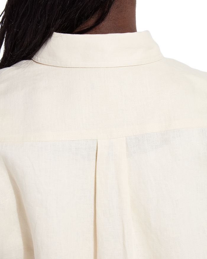Roxanna Linen Embroidered Shirt