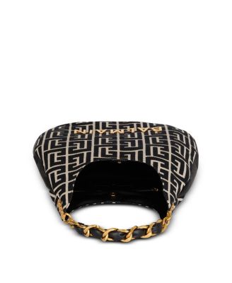 1945 Soft Hobo Monogrammed Jacquard Tote Bag